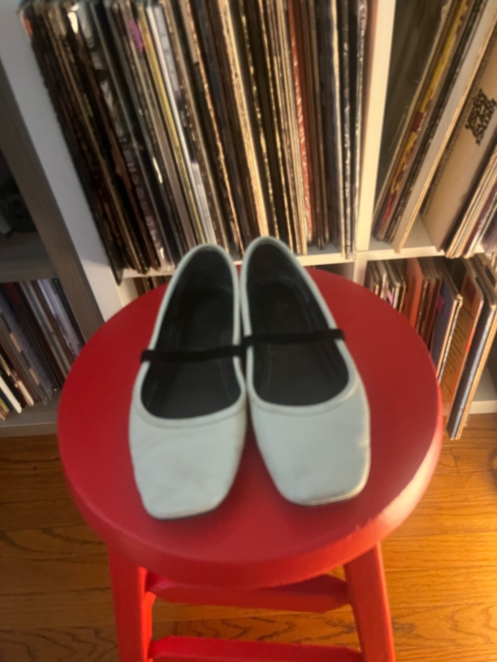 Franco Sarto genuine leather ballet flats white size 9.5 - Picture 7 of 10
